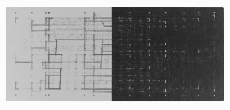 Julia Fish, Threshold &ndash; Matrix : equinox [ spectrum : east to west ], 2016&ndash;17. Oil on canvas. Collection of James Rondeau and Igor DaCosta.&nbsp;&copy; Tom Van Eynde