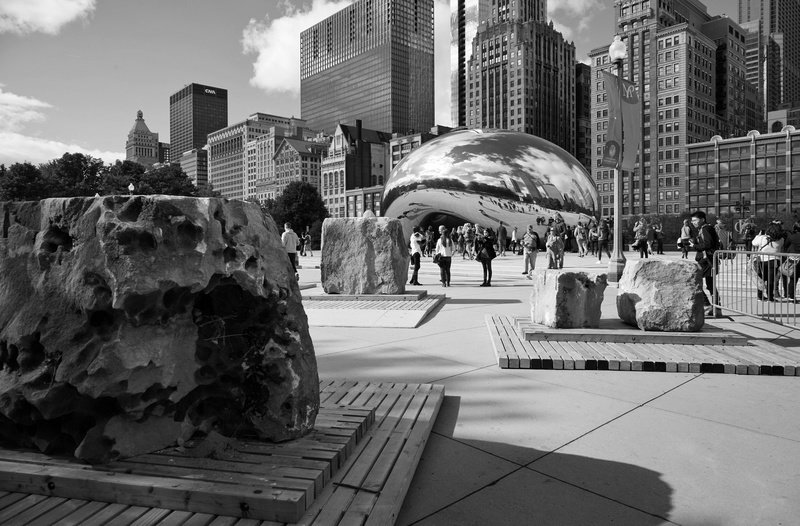 NLÉ with the School of the Art Institute of Chicago, 2015 &copy; Steve Hall